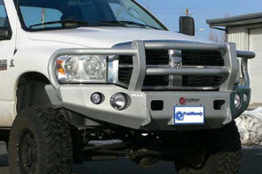 TrailReady 11600G Dodge Ram 2500/3500 2006-2009 Extreme Duty Front Bumper Winch Ready with Full Guard - BumperOnly