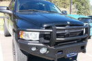 TrailReady 11600G Dodge Ram 2500/3500 2006-2009 Extreme Duty Front Bumper Winch Ready with Full Guard - BumperOnly