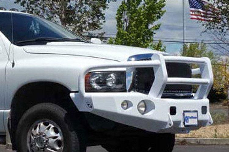 TrailReady 11600G Dodge Ram 2500/3500 2006-2009 Extreme Duty Front Bumper Winch Ready with Full Guard - BumperOnly