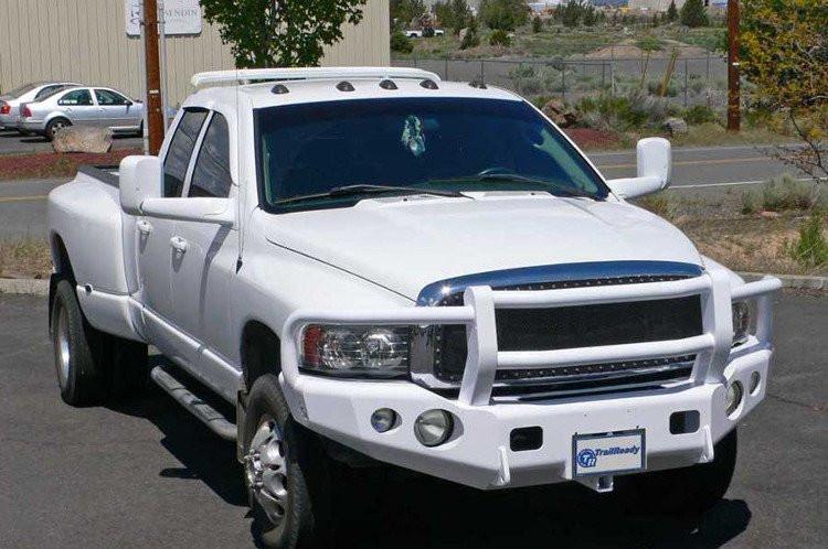 TrailReady 11600G Dodge Ram 2500/3500 2006-2009 Extreme Duty Front Bumper Winch Ready with Full Guard - BumperOnly