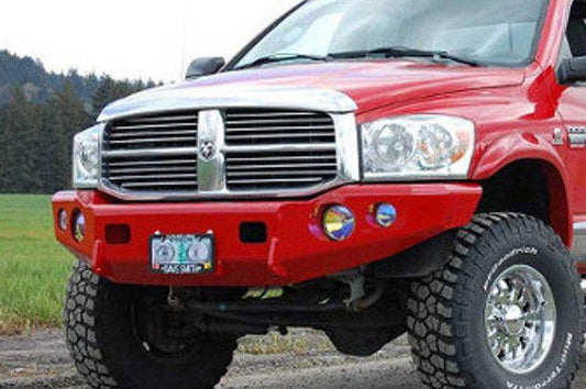 TrailReady 11601B Dodge Ram 1500 2006-2008 Extreme Duty Front Bumper Winch Ready Base - BumperOnly