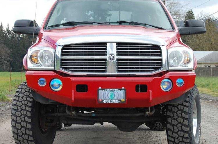 TrailReady 11650B Dodge Ram 2500/3500 2010-2018 Extreme Duty Front Bumper Winch Ready Base - BumperOnly