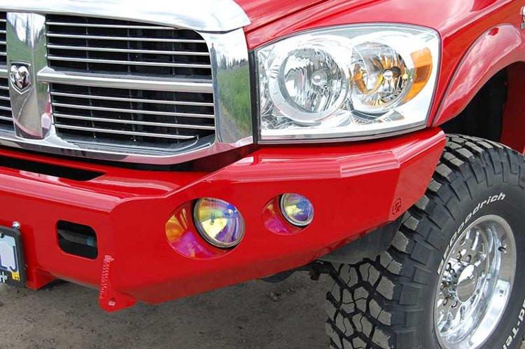 TrailReady 11650B Dodge Ram 2500/3500 2010-2018 Extreme Duty Front Bumper Winch Ready Base - BumperOnly