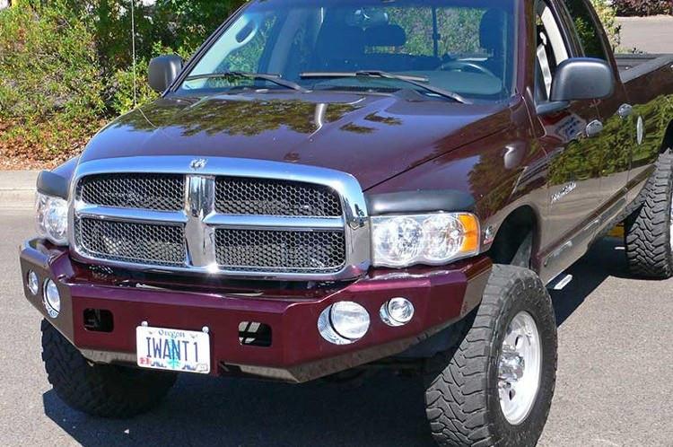 TrailReady 11650B Dodge Ram 2500/3500 2010-2018 Extreme Duty Front Bumper Winch Ready Base - BumperOnly