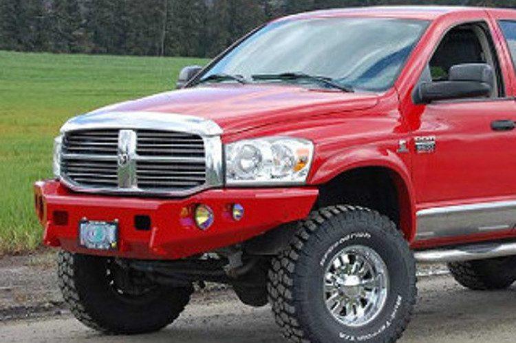 TrailReady 11675B Dodge Ram 1500 2009-2016 Extreme Duty Front Bumper Winch Ready Base - BumperOnly