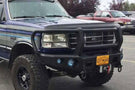 TrailReady 12200G Ford F250/F350 Superduty 1997-1998 Extreme Duty Front Bumper Winch Ready with Full Guard - BumperOnly