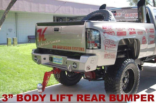 TrailReady 65501 Chevy Silverado 1500 2007.5-2013 Extreme Duty Rear Bumper - BumperOnly