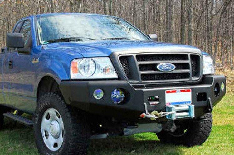 TrailReady 12201B Ford F150 2004-2008 Extreme Duty Front Bumper Winch Ready Base - BumperOnly