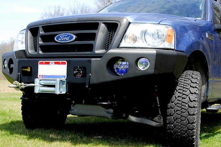 TrailReady 12201B Ford F150 2004-2008 Extreme Duty Front Bumper Winch Ready Base - BumperOnly