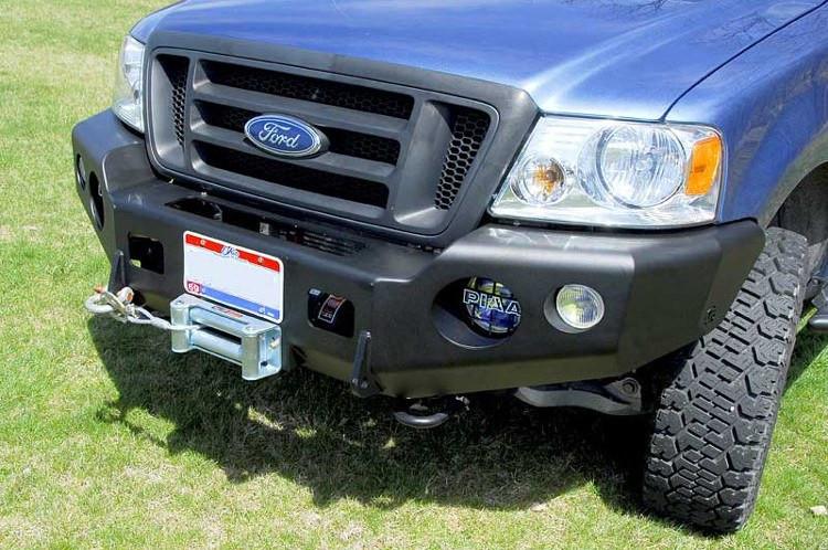 TrailReady 12201B Ford F150 2004-2008 Extreme Duty Front Bumper Winch Ready Base - BumperOnly