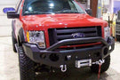 TrailReady 12201P Ford F150 2004-2008 Extreme Duty Front Bumper Winch Ready with Pre-Runner Guard - BumperOnly