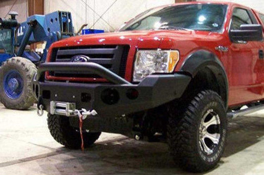 TrailReady 12202P Ford F150 2009-2014 Extreme Duty Front Bumper Winch Ready with Pre-Runner Guard - BumperOnly