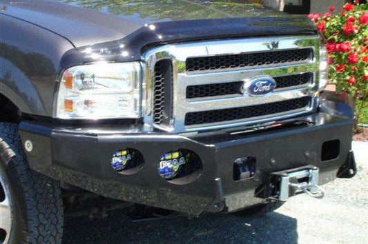 TrailReady 12300B Ford F450/F550 Superduty 1998-2000 Extreme Duty Front Bumper Winch Ready Base - BumperOnly