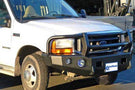 TrailReady 12300G Ford F250/F350 Superduty 1998-2000 Extreme Duty Front Bumper Winch Ready with Full Guard - BumperOnly