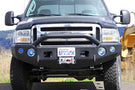 TrailReady 12300P Ford F450/F550 Superduty 1998-2000 Extreme Duty Front Bumper Winch Ready with Pre-Runner Guard - BumperOnly