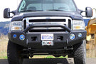 TrailReady 12300P Ford F250/F350 Superduty 1998-2000 Extreme Duty Front Bumper Winch Ready with Pre-Runner Guard - BumperOnly