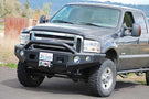 TrailReady 12302P Ford F450/F550 Superduty 2004 Extreme Duty Front Bumper Winch Ready with Pre-Runner Guard - BumperOnly