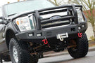TrailReady 12304G Ford F250/F350 Superduty 2008-2010 Extreme Duty Front Bumper Winch Ready with Full Guard - BumperOnly