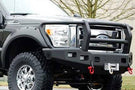 TrailReady 12304G Ford F250/F350 Superduty 2008-2010 Extreme Duty Front Bumper Winch Ready with Full Guard - BumperOnly