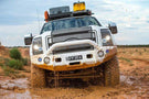 TrailReady 12304P Ford F250/F350 Superduty 2008-2010 Extreme Duty Front Bumper Winch Ready with Pre-Runner Guard - BumperOnly