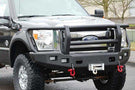 TrailReady 12311G Ford F450/F550 Superduty 2008-2010 Extreme Duty Front Bumper Winch Ready with Full Guard