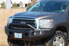 TrailReady 13410P Toyota Tundra 2007-2013 Extreme Duty Front Bumper Winch Ready with Pre-Runner Guard - BumperOnly