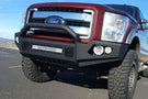TrailReady 31011 Ford F250/F350 Superduty 2011-2016 Light Line Front Bumper with Pre-Runner Guard - BumperOnly