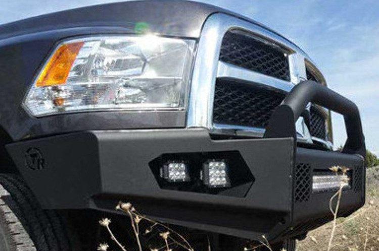 TrailReady 34005 Dodge Ram 2500/3500 2010-2018 Light Line Front Bumper with Pre-Runner Guard - BumperOnly