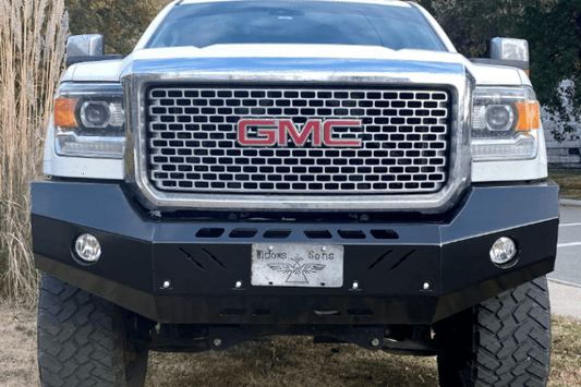 Thunder Struck Smooth Premium GMC Sierra 2500HD/3500HD 2015-2019 Front Bumper GHD15-FB SM