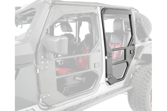Fab Fours JK1031-1 Jeep Wrangler JK 2007-2018 Full Surround Rear Tube Door