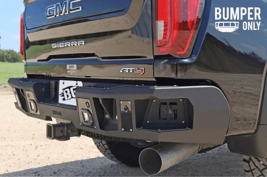 Bodyguard DFC20BNLT GMC Sierra 2500/3500 2020-2024 A2 Rear Bumper No Sensor Light Cutouts