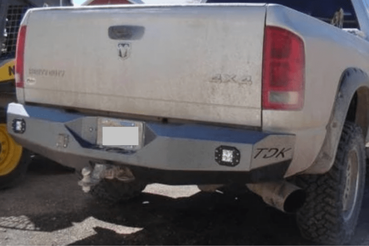 Throttle Down Kustoms RNO0305D Dodge Ram 2500/3500 2003-2005 Rear Bumper