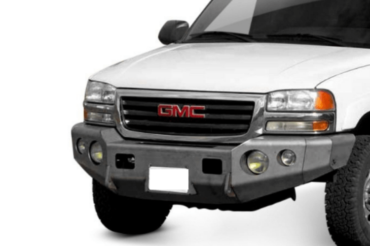 TrailReady 10400B Chevy Silverado 2500/3500 2003-2007.5 Extreme Duty Front Bumper Winch Ready Base