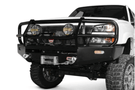 ARB 3462020 Chevy Silverado 2500/3500 2003-2006 Deluxe Front Bumper Winch Ready with Grille Guard, Black Powder Coat Finish