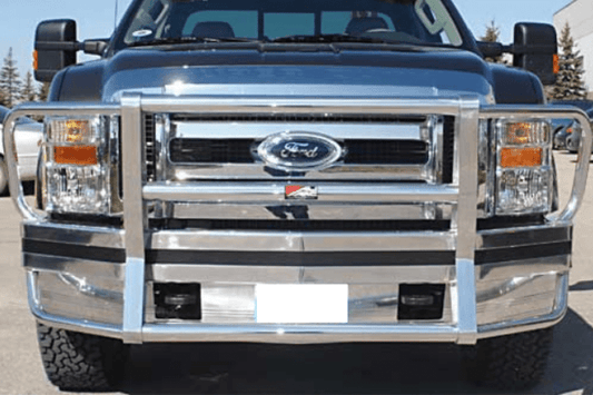 Ali Arc Traditional Aluminum Ford F250/F350 Superduty 2008-2010 Front Bumper With Rake FDR277