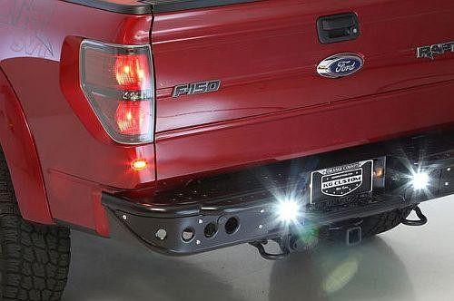 ADD R012231280103 2010 - 2014 Ford Raptor Venom Rear Bumper With Dually Light Mounts And Back Up Sensor Cut Outs - BumperOnly