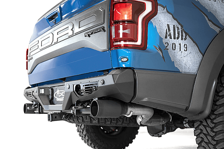 ADD R110011370103 Ford F150 Raptor 2017-2020 Bomber Rear Bumper with Sensor Cutouts