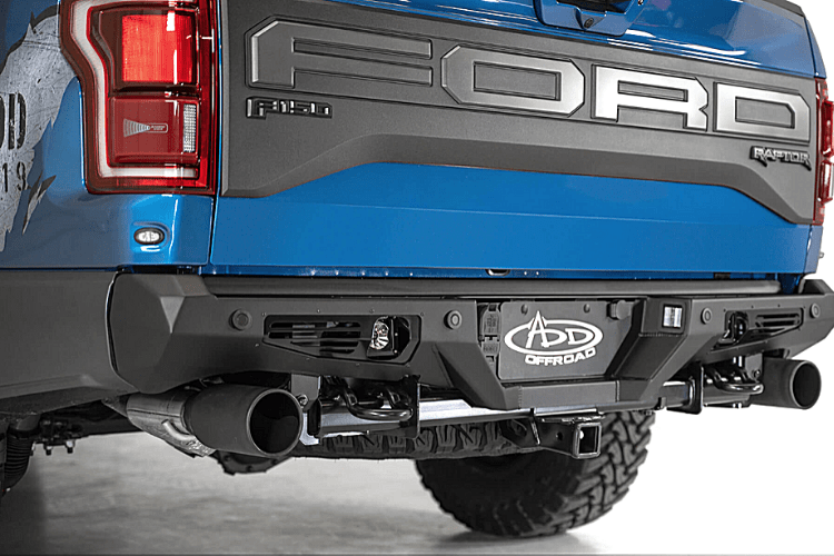 ADD R110011370103 Ford F150 Raptor 2017-2020 Bomber Rear Bumper with Sensor Cutouts