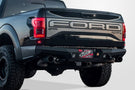 ADD R117321370103 2017-2020 Ford F150 Raptor Honeybadger Rear Bumper with Tow Hooks, Backup Sensors and Dually Mounts