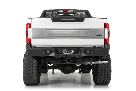 ADD R160051280103 Ford F250/F350 Superduty 2017-2022 Bomber Rear Bumper with Sensor Cutouts