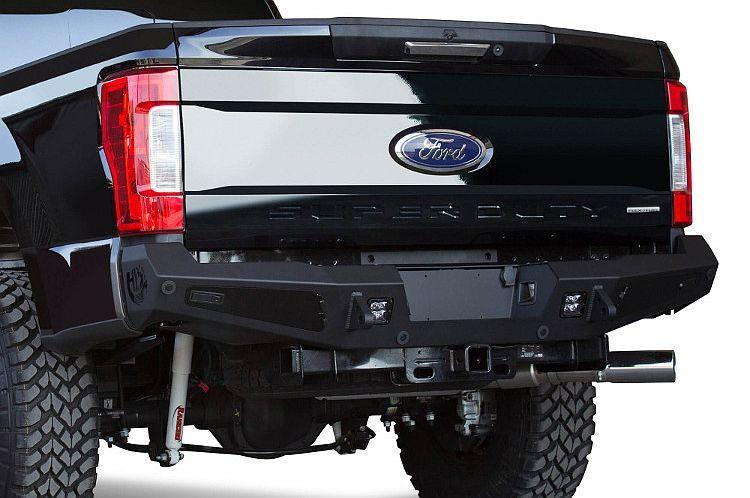 ADD R167301280103 2017-2022 Ford F250/F350 Superduty Honeybadger Rear Bumper with Backup Sensor Cut Outs