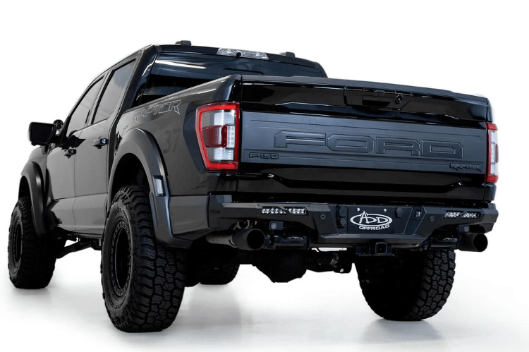 Add Raptor Phantom ADD R210191190103 Ford F150 Raptor 2021-2026 Phantom Rear Bumper ...