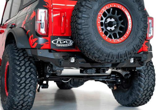 ADD R230141090103 Ford Bronco 2021-2024 Bomber Rear Bumper with Sensor Cutouts
