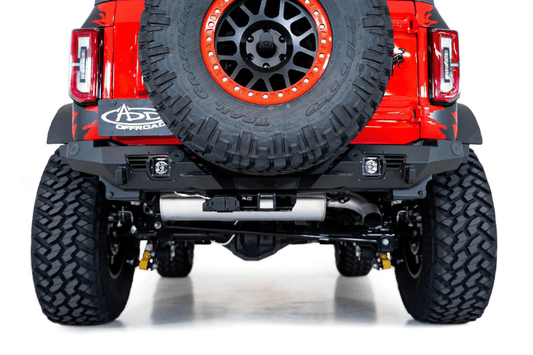 ADD R230141090103 Ford Bronco 2021-2024 Bomber Rear Bumper with Sensor Cutouts