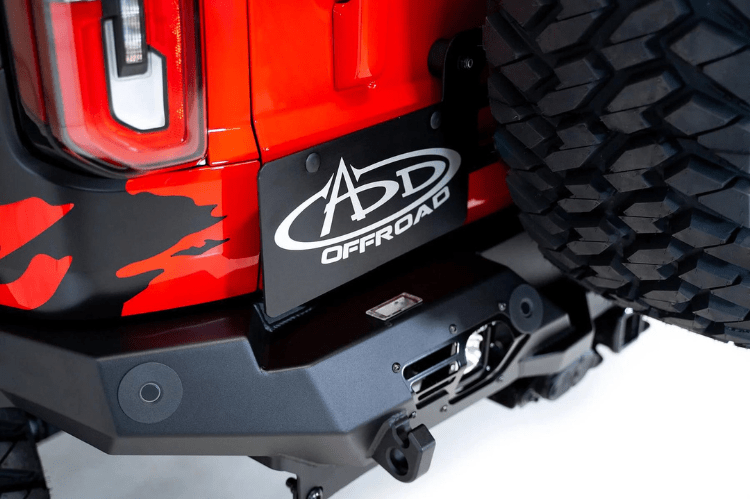 ADD R230141090103 Ford Bronco 2021-2024 Bomber Rear Bumper with Sensor Cutouts