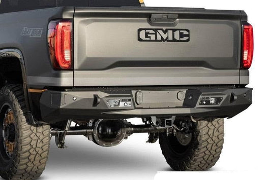 ADD R441061280103 Chevy Silverado 1500 2019-2022 Stealth Fighter Rear Bumper with Sensor Cutouts Blindspots