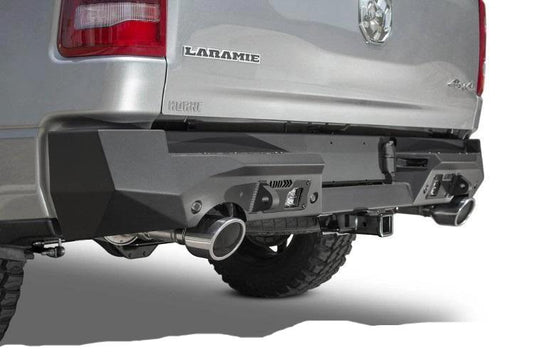 ADD R551261280103 Dodge Ram 1500 2019-2023 Stealth Fighter Rear Bumper With 4 Back Up Sensor Cutouts