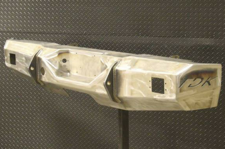 Throttle Down Kustoms Dodge Ram 2500/3500 Rear Bumper 2006-2009 RNO0609D