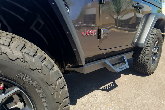 Magnum Raptor Series RTS47JP Jeep Wrangler JL 2018-2025 Magnum RT Series Side Steps 2-Door