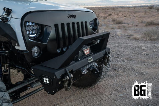 Bodyguard RXFBJ079J RX Jeep Wrangler JK Front Bumper 2007-2018